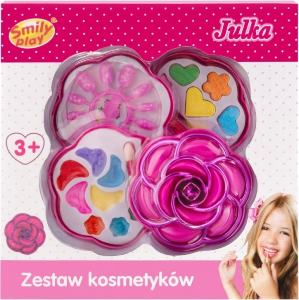 Virág alakú 4 részes kozmetikai szett