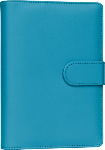 Notique refill – heti gyűrűs határidőnapló 2027-re cserélhető lapokkal, türkiz, 12,5 × 19 cm