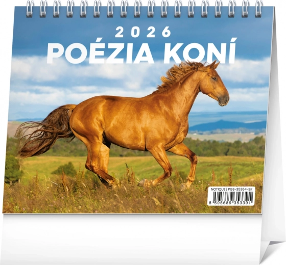 Notique Asztali naptár Lóvers Poezije 2026