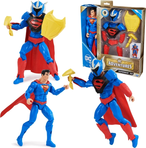 Superman: Az Acélember figura páncélzattal és kiegészítőkkel