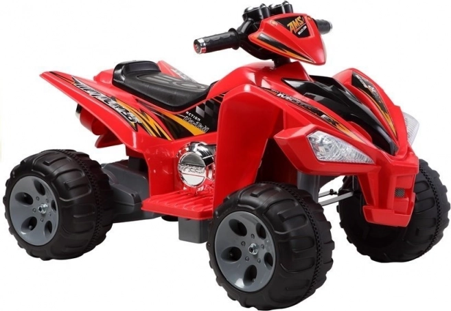 Nagy kerekű akkumulátoros quad piros