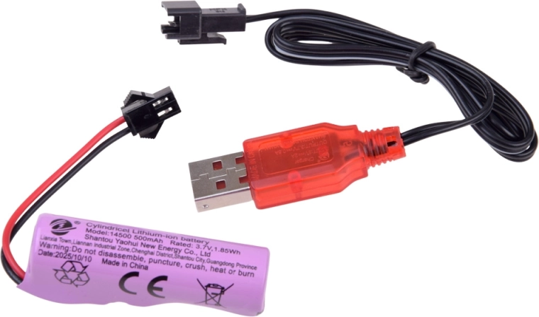 Tölthető akkumulátor és USB töltés
