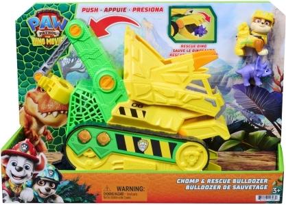 Mancs őrjárat film Dino Rubble Chomp & Rescue buldózere figurákkal