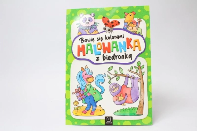 Aksjomat Játék a színekkel – katicabogaras színező