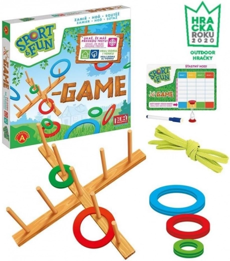 Alexander Sport & Fun X-GAME mozgásos játék karikákkal