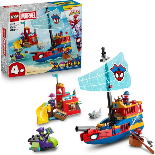 LEGO Marvel Spidey csapatának kalózhajója