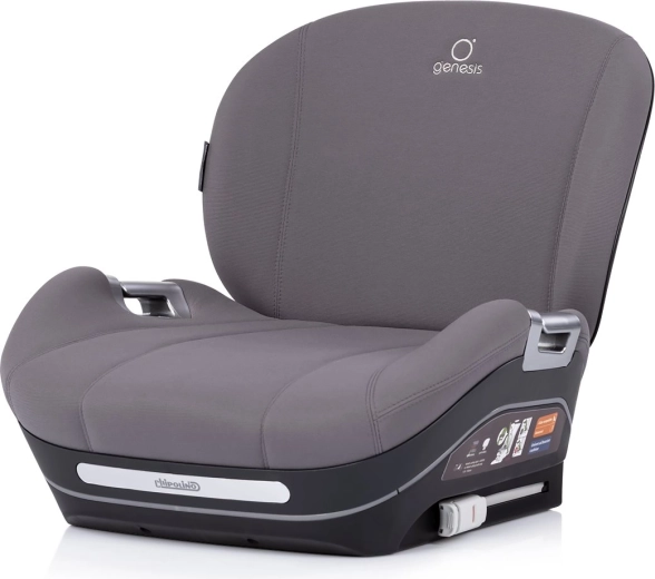 Chipolino Genesis i-Size autós ülésmagasító ISOFIX-szel, 125–150 cm, charcoal