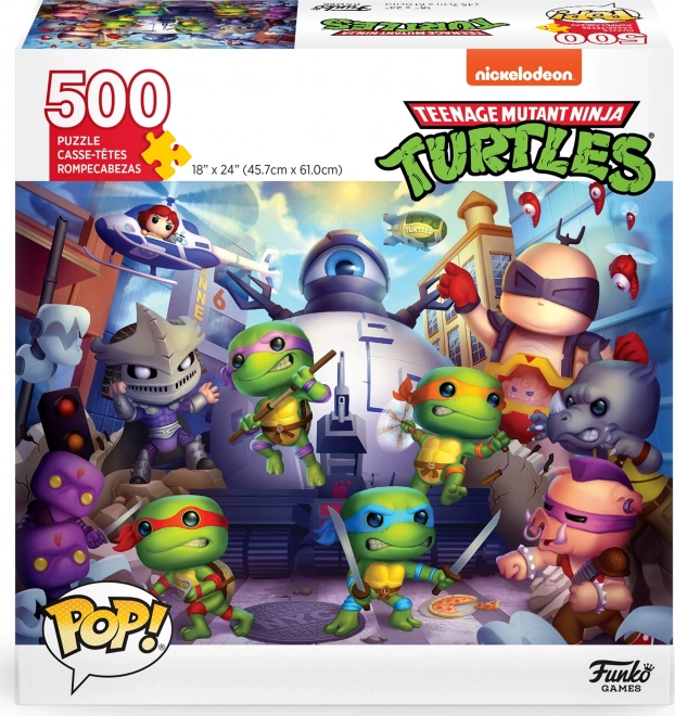 Puzzle FUNKO GAMES POP! Teknőcök 500 darab