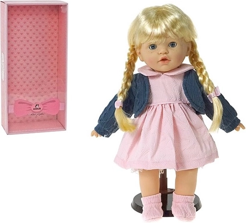 Beszélő és éneklő baba 40 cm – cseh leírással (lengyelül beszél)
