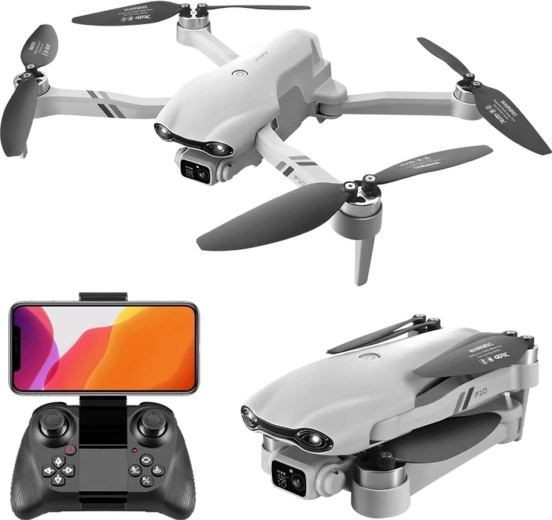4DRC F10 s FPV Wi‑Fi kamerával és LED világítással felszerelt drón