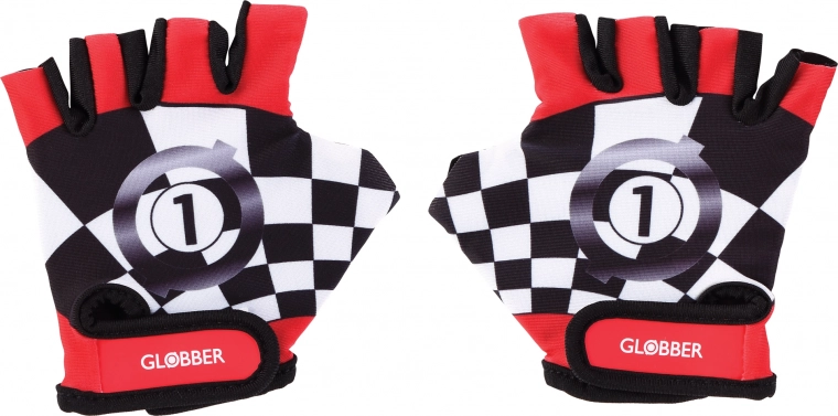 Globber XS gyermek védőkesztyű – racing red