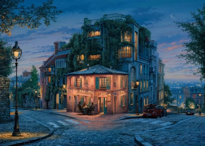 Puzzle La Maison Rose – rózsaszín ház 1000 darab