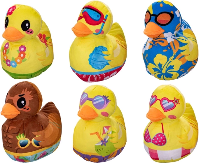 Plüss kiskacsa 19 cm – nyári kiadás babáknak