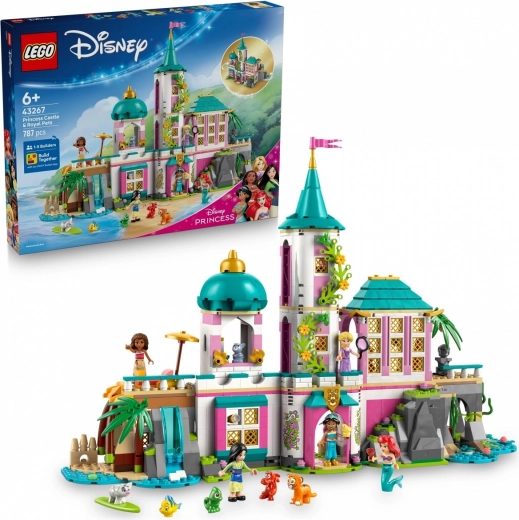 LEGO Disney hercegnői kastély és királyi állatkáik