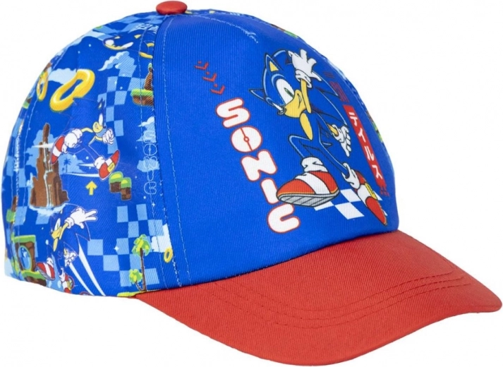 Sonic siltes sapka (piros-kék), Cerda - 1 db