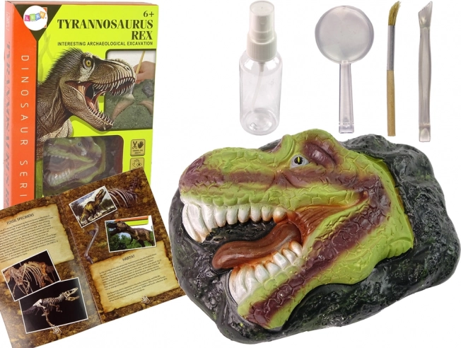 Oktatási készlet DINOSAURUS TYRANOSAURUS ásatások