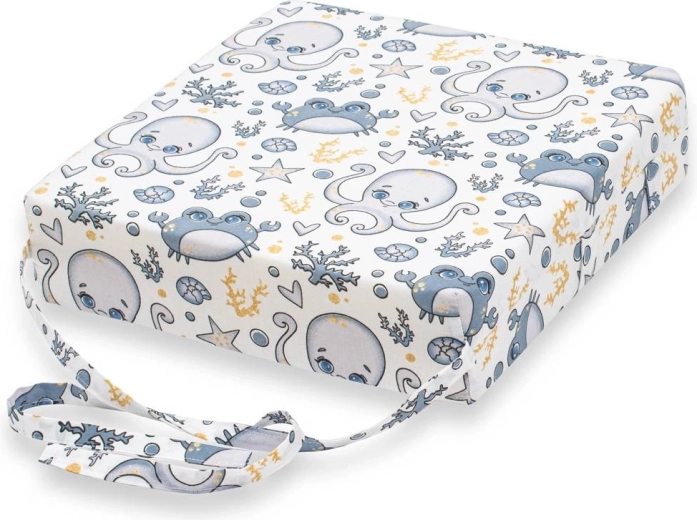 New Baby Basic gyerek székmagasító, polip minta, kék
