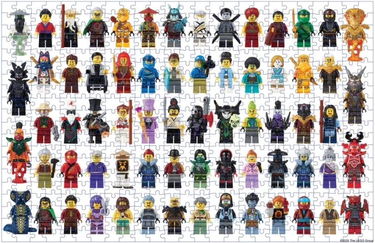 Több mint 60 minifigura 15 év NINJAGO történeteiből