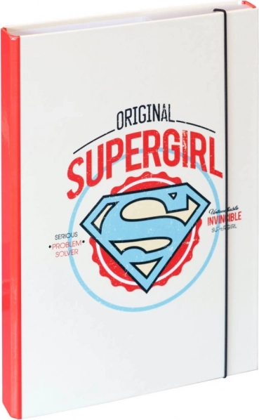 Füzetmappa A4 SUPERGIRL