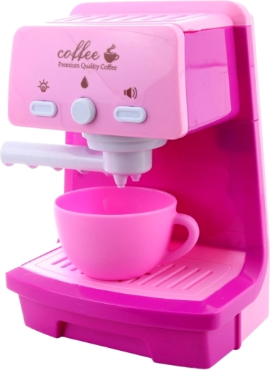 Kávéfőző vizes effektussal és fényekkel