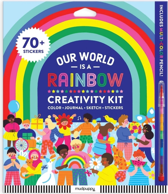 Kreatív készlet – Szivárványos világunk
