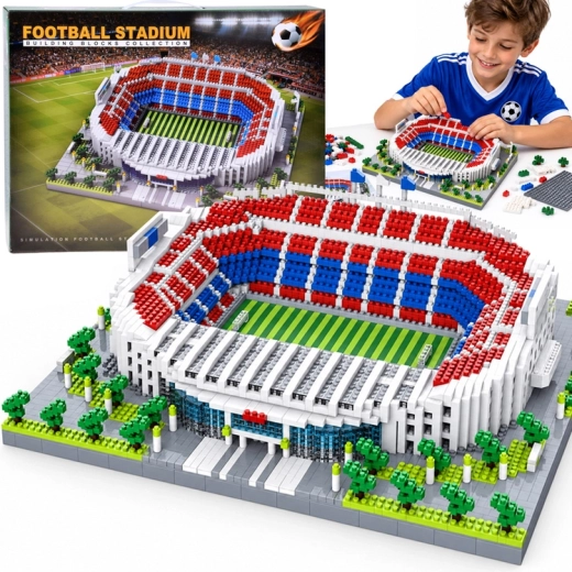 2748 darabos futballstadion-építő készlet