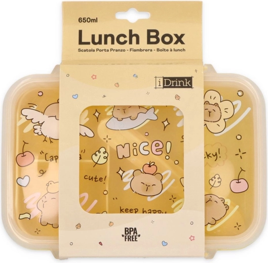 Kapybarás uzsonnás doboz - 1 db