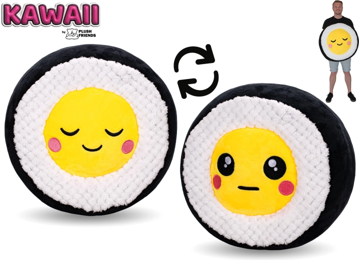 Plush Friends Kawaii plüss sushi tojás 60 cm – 1 db