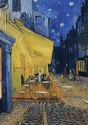 Puzzle Art Collection – kávéház terasza éjjel 1000 darab