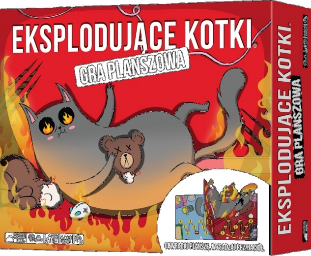 Robbanó cicák: társasjáték