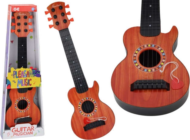 Gyerekjáték Gitár Fa Narancssárga