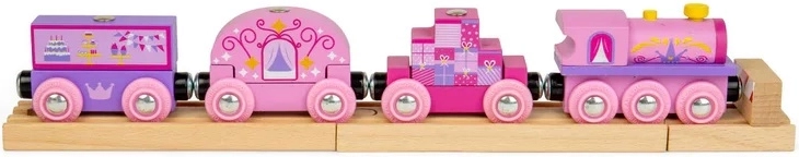 Bigjigs Rail fa hercegnős vonat
