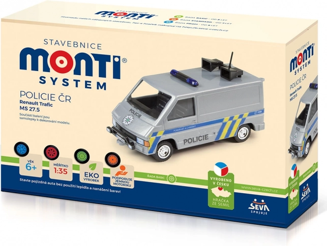Rendőrségi Építőkészlet Cseh Köztársaság Renault Trafic Monti System