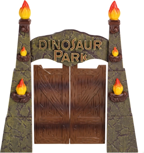 A Dinosaur Park ikonikus bejárati kapuja