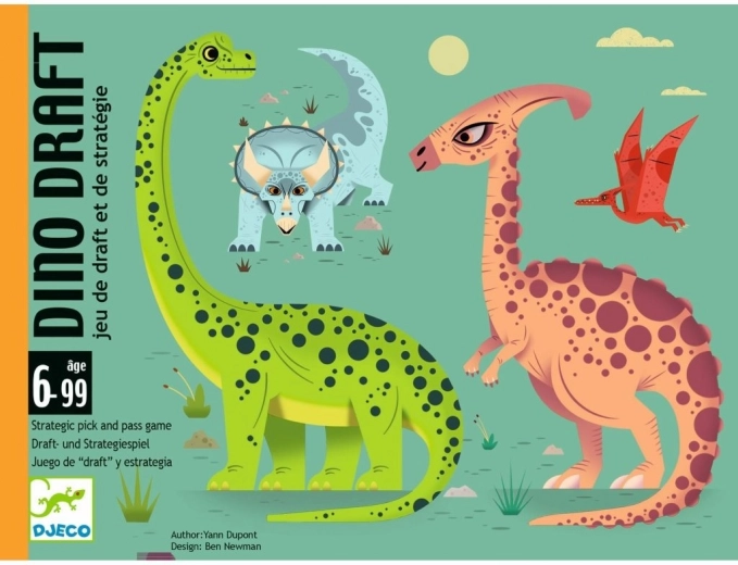 Djeco kártyajáték Dino Draft
