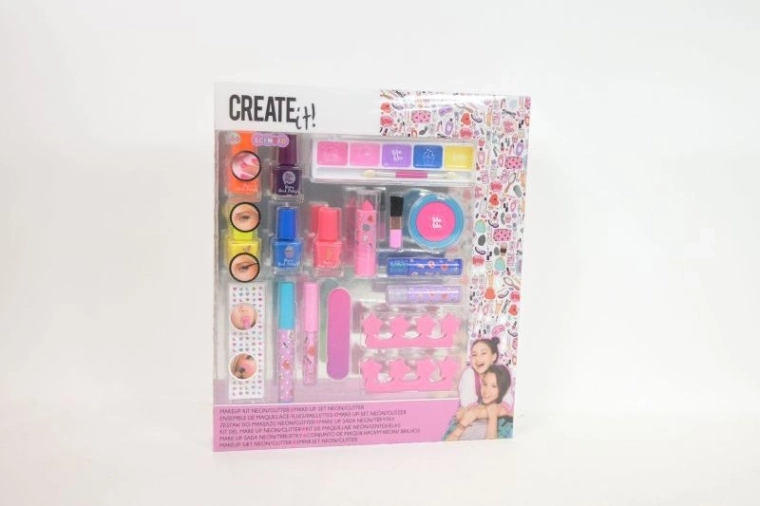 Create it! sminkdoboz neon és csillám