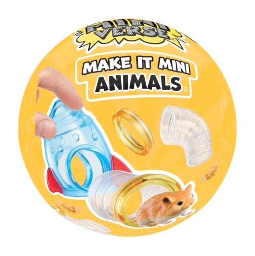 MGA's Miniverse Make it Mini állatok, 2. sorozat, meglepetésdoboz - 1 darab