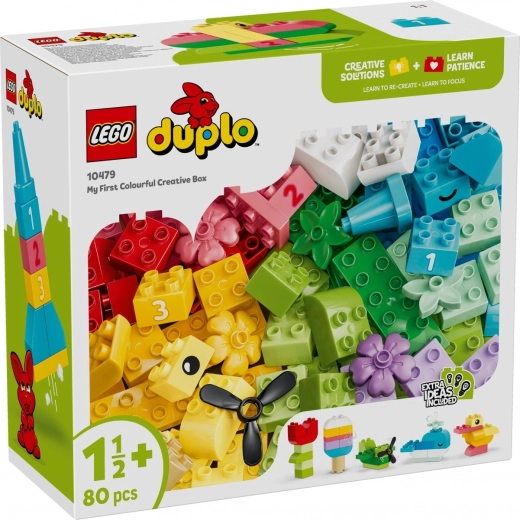LEGO DUPLO kreatív doboz tele színekkel