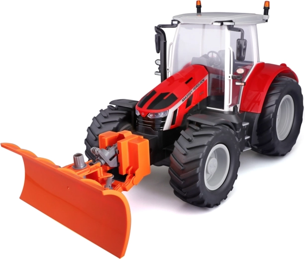 Maisto RC Massey Ferguson traktor tolólappal és világítással