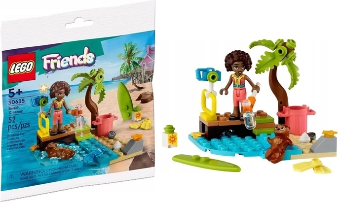 LEGO Friends strandtakarítás