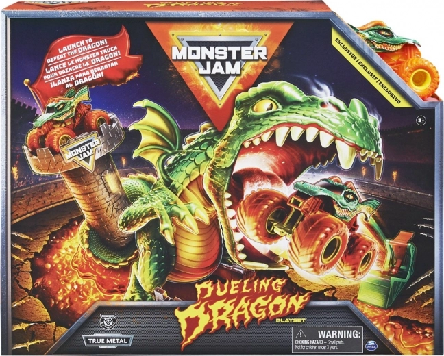 Monster Jam játékkészlet Dueling Dragon 1:64