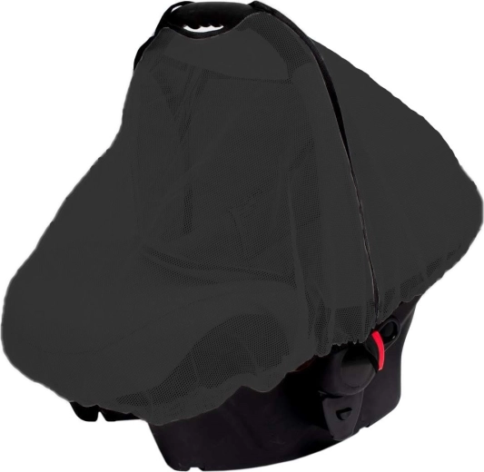 Szúnyogháló autósülésre New Baby Basic fekete