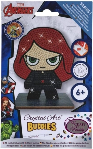 Crystal Art figura Black Widow