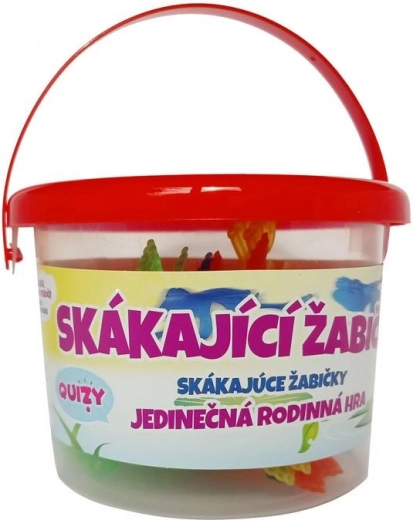 Ugráló békák QUIZY – családi társasjáték