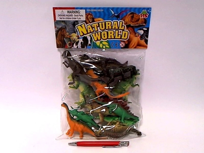 Dinoszaurusz figura szett 10 cm (12 db)