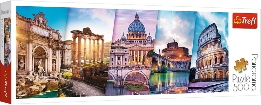 Panorámapuzzle 500 darabbal – utazás Olaszországba