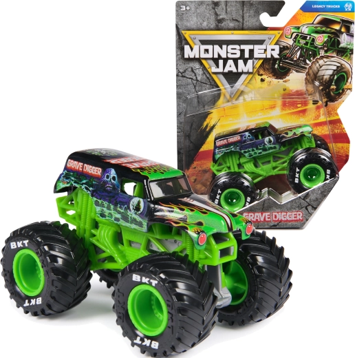Spin Master Monster Jam Grave Digger autó 1:64, 45-ös széria