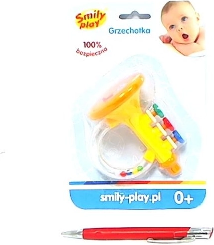 SmilyPlay csörgő trombita - 1 darab