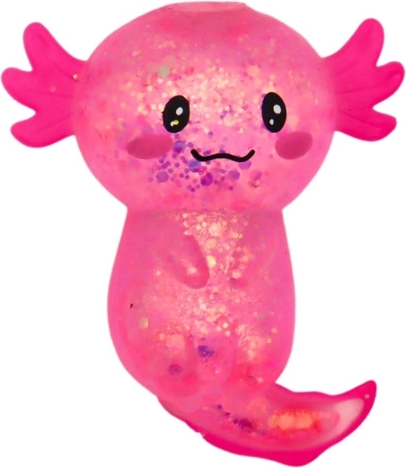 Aranyos axolotl különböző színekben
