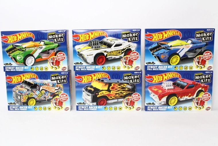 Hot Wheels Maker Kitz Warp Speeder versenyautó építőkészlet